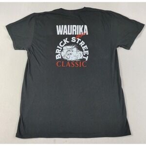 Waurika Brick Street Classic Shirt Mens Large Port & Company Black 2025 Car Show